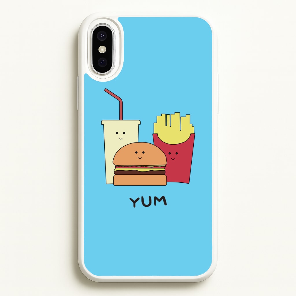 Fast Food Meal - Fast Food Patterns  - Fast Food Patterns Phone Case for iPhone XS Max
