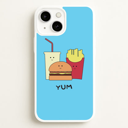 Fast Food Meal - Fast Food Patterns  - Fast Food Patterns Phone Case for iPhone 13 Mini