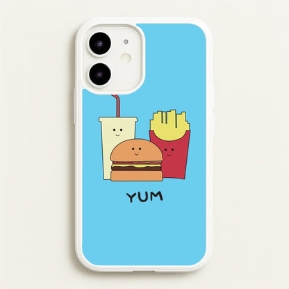 Fast Food Meal - Fast Food Patterns  - Fast Food Patterns Phone Case for iPhone 12 Mini