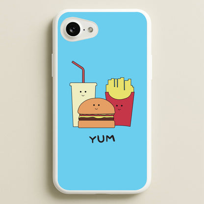 Fast Food Meal - Fast Food Patterns  - Fast Food Patterns Phone Case for iPhone 16e