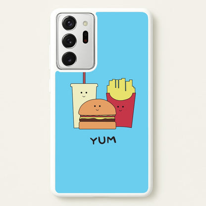 Fast Food Meal - Fast Food Patterns  - Fast Food Patterns Phone Case for Galaxy Note 20 Ultra