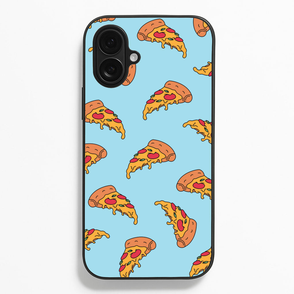Pizza - Fast Food Patterns  - Fast Food Patterns Phone Case for iPhone 16 Plus