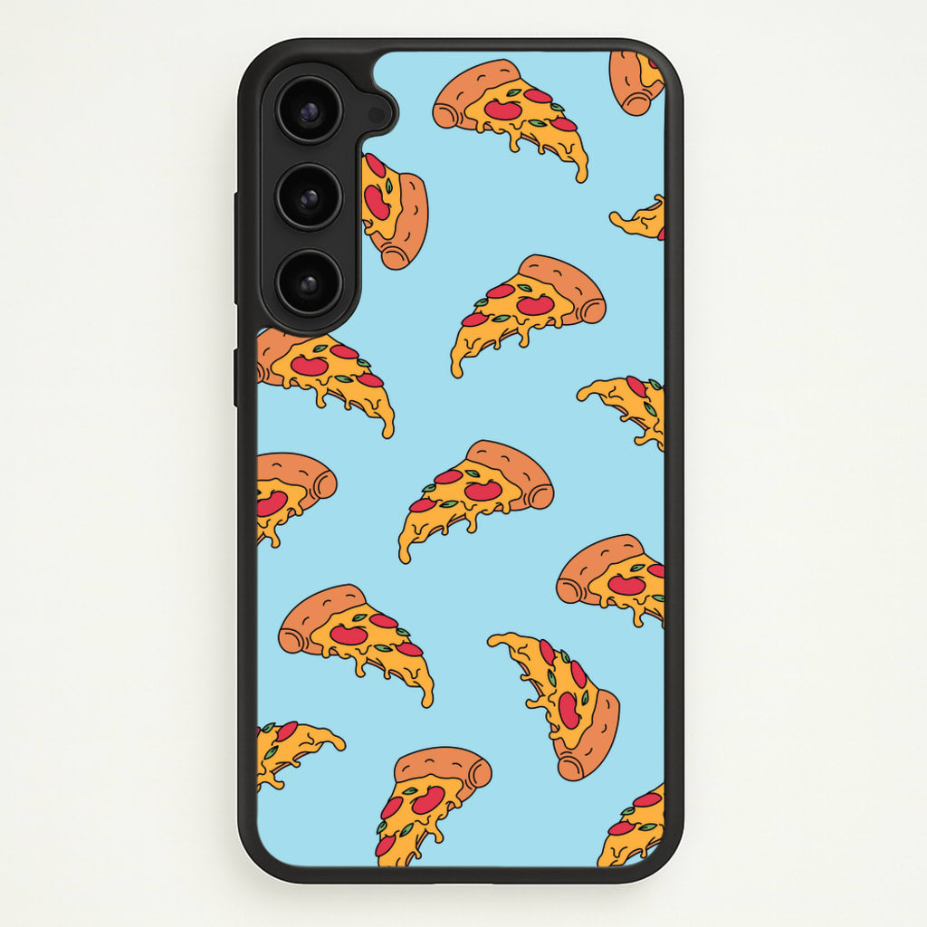 Pizza - Fast Food Patterns  - Fast Food Patterns Phone Case for Galaxy S23