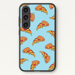 Pizza - Fast Food Patterns  - Fast Food Patterns Phone Case for Galaxy S24FE