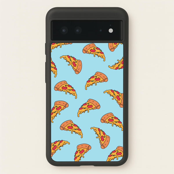 Pizza - Fast Food Patterns  - Fast Food Patterns Phone Case for Google Pixel 6
