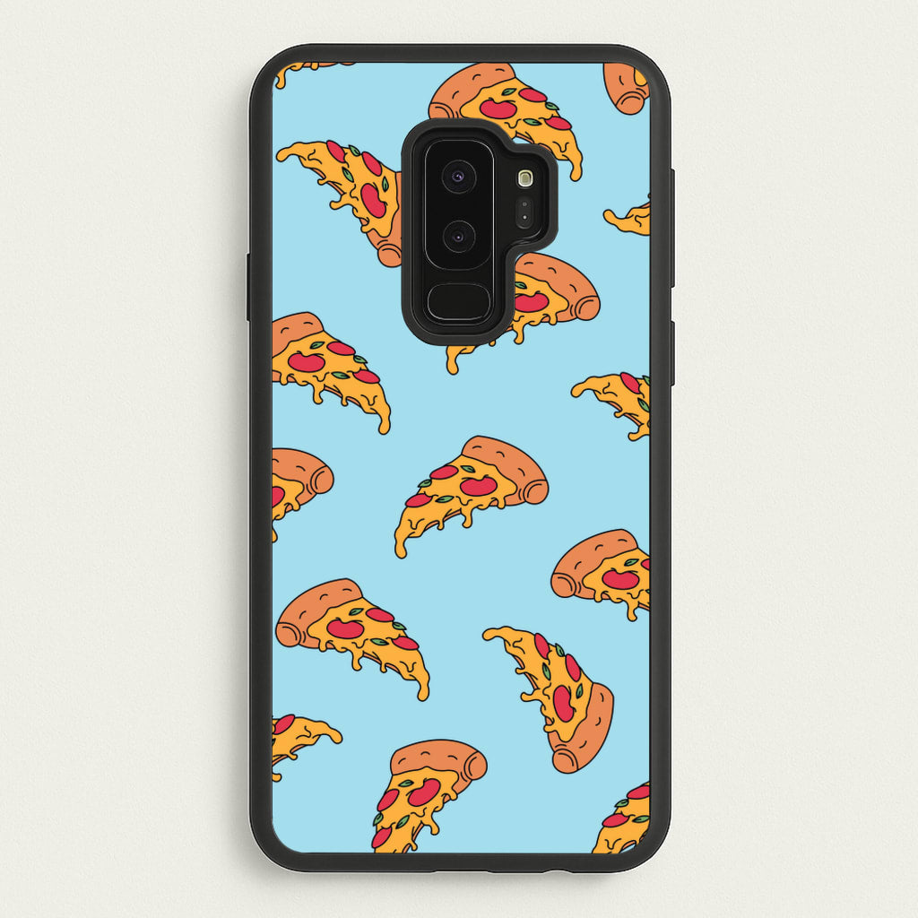 Pizza - Fast Food Patterns  - Fast Food Patterns Phone Case for Galaxy S9 Plus