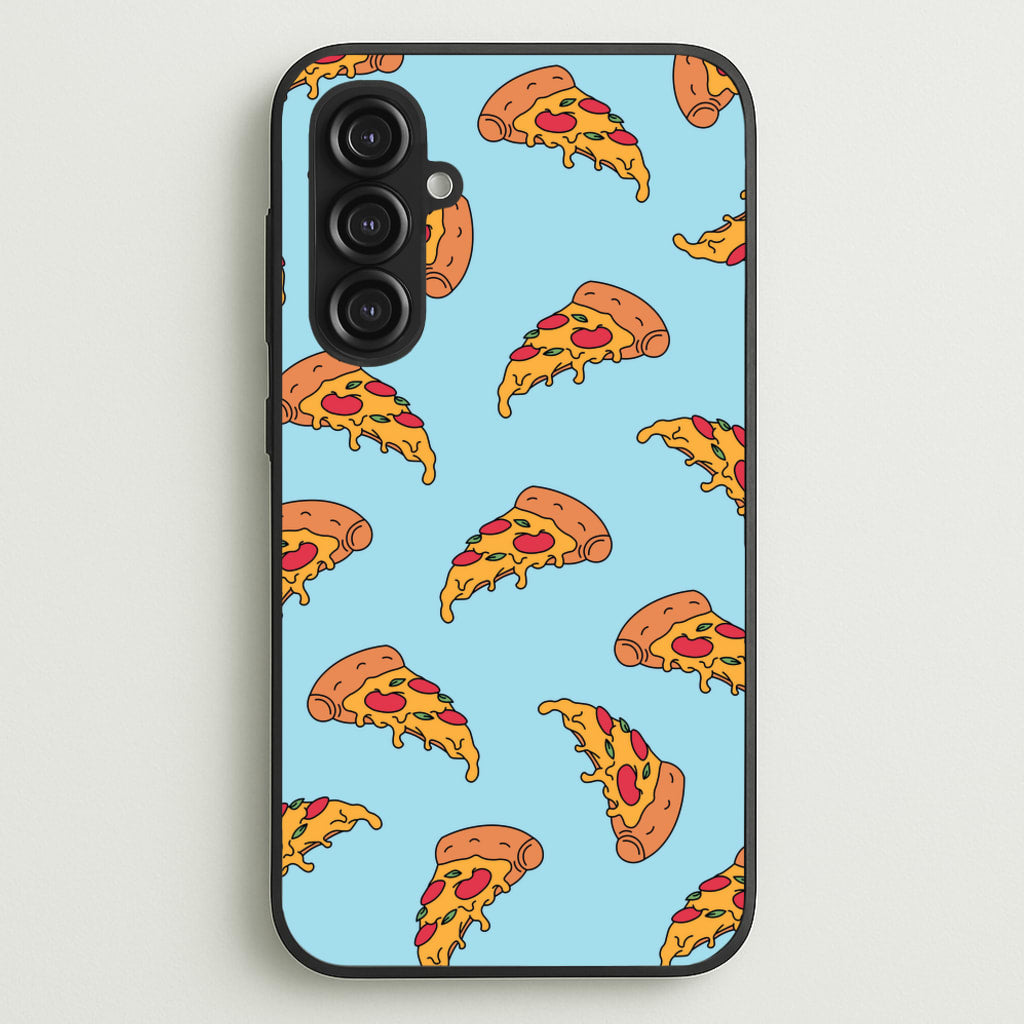 Pizza - Fast Food Patterns  - Fast Food Patterns Phone Case for Galaxy S23FE