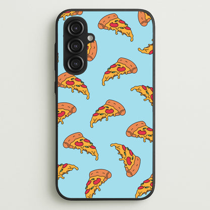 Pizza - Fast Food Patterns  - Fast Food Patterns Phone Case for Galaxy S23FE