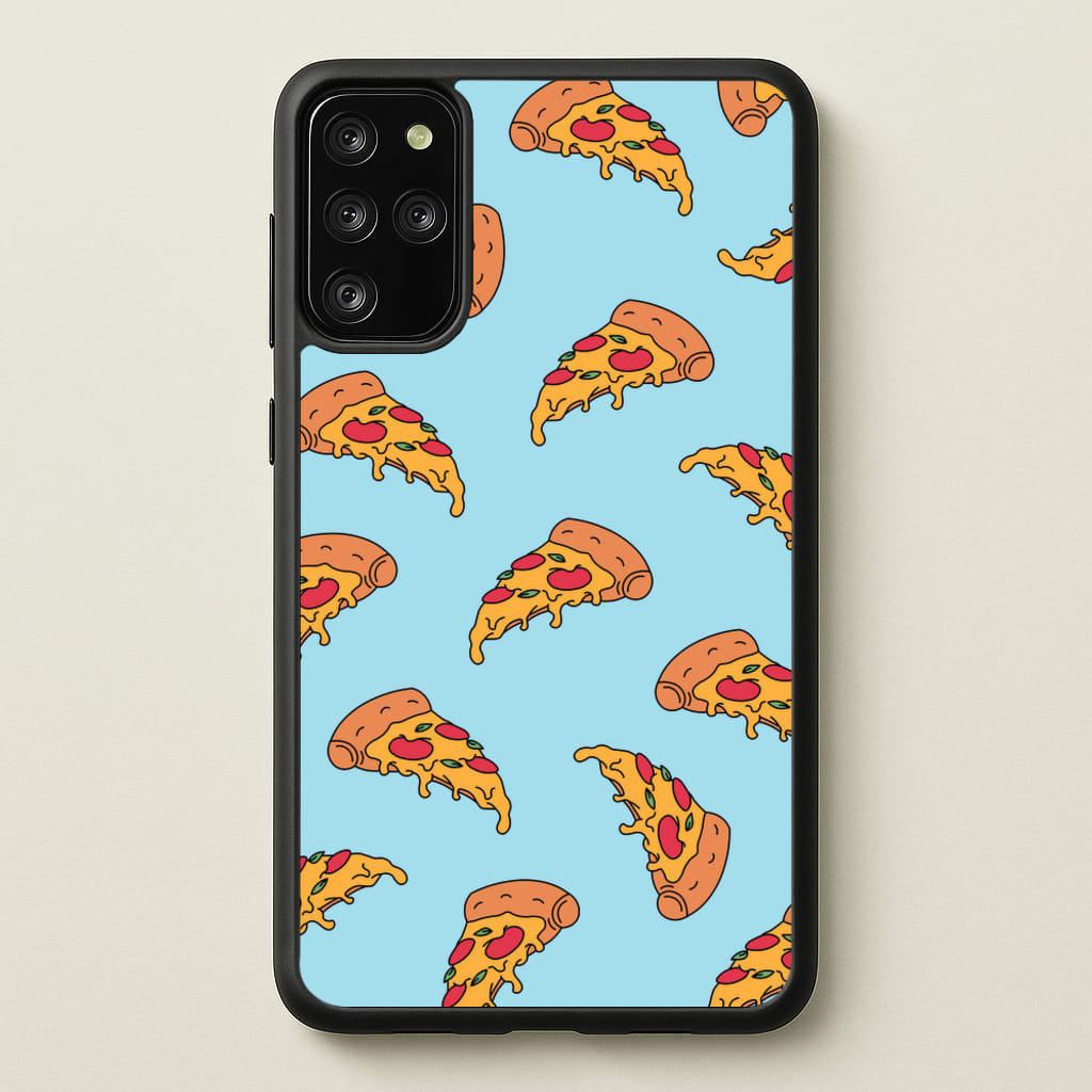 Pizza - Fast Food Patterns  - Fast Food Patterns Phone Case for Galaxy S20 Plus
