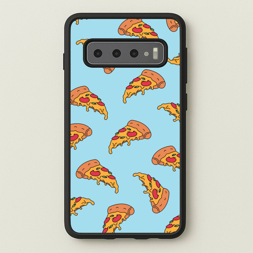 Pizza - Fast Food Patterns  - Fast Food Patterns Phone Case for Galaxy S10