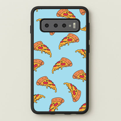 Pizza - Fast Food Patterns  - Fast Food Patterns Phone Case for Galaxy S10