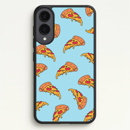 Pizza - Fast Food Patterns  - Fast Food Patterns Phone Case for Galaxy S25 Edge
