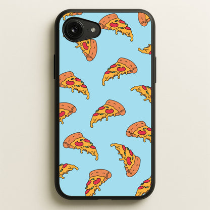 Pizza - Fast Food Patterns  - Fast Food Patterns Phone Case for iPhone 16e