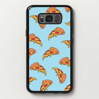 Pizza - Fast Food Patterns  - Fast Food Patterns Phone Case for Galaxy S8 Plus