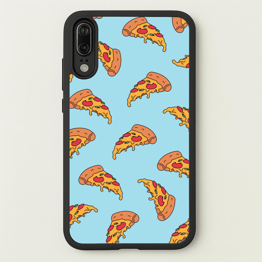 Pizza - Fast Food Patterns  - Fast Food Patterns Phone Case for Huawei P20