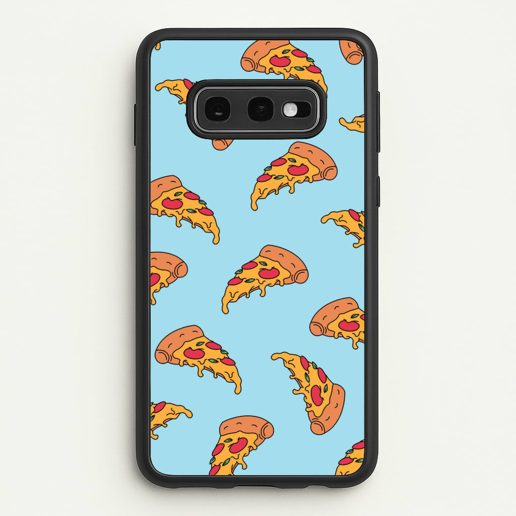 Pizza - Fast Food Patterns  - Fast Food Patterns Phone Case for Galaxy S10e