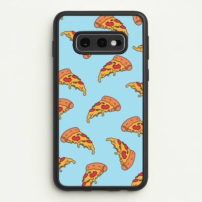 Pizza - Fast Food Patterns  - Fast Food Patterns Phone Case for Galaxy S10e