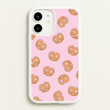 Pretzels - Fast Food Patterns  - Fast Food Patterns Phone Case for iPhone 12 Mini