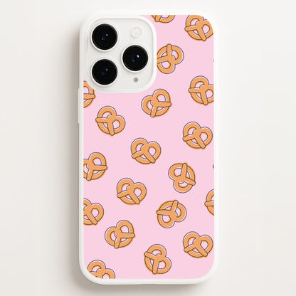 Pretzels - Fast Food Patterns  - Fast Food Patterns Phone Case for iPhone 12 Pro Max