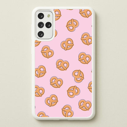 Pretzels - Fast Food Patterns  - Fast Food Patterns Phone Case for Galaxy S20 Plus