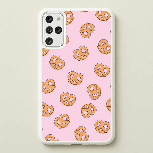 Pretzels - Fast Food Patterns  - Fast Food Patterns Phone Case for Galaxy S20 Plus