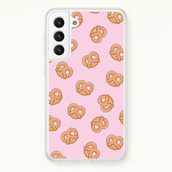Pretzels - Fast Food Patterns  - Fast Food Patterns Phone Case for Galaxy S22 Plus