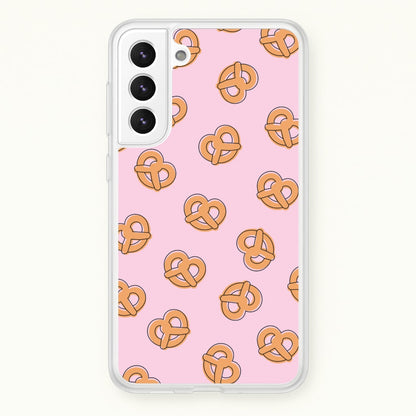 Pretzels - Fast Food Patterns  - Fast Food Patterns Phone Case for Galaxy S22 Plus