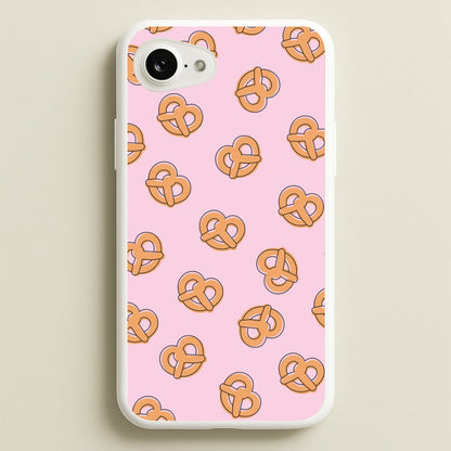 Pretzels - Fast Food Patterns  - Fast Food Patterns Phone Case for iPhone 16e