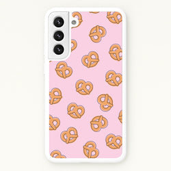 Pretzels - Fast Food Patterns  - Fast Food Patterns Phone Case for Galaxy S21 Plus