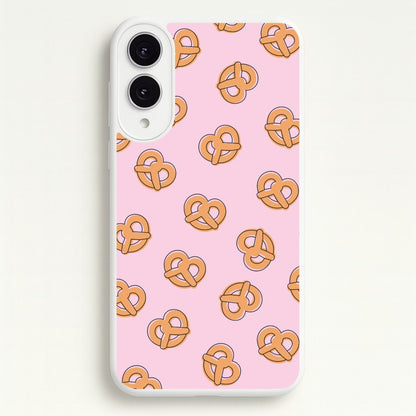 Pretzels - Fast Food Patterns  - Fast Food Patterns Phone Case for Galaxy S25 Edge
