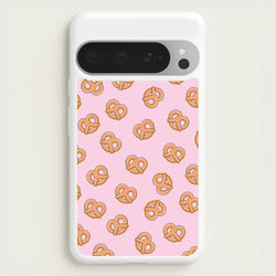 Pretzels - Fast Food Patterns  - Fast Food Patterns Phone Case for Google Pixel 9 Pro XL
