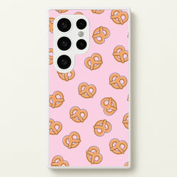 Pretzels - Fast Food Patterns  - Fast Food Patterns Phone Case for Galaxy S24 Ultra