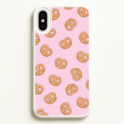 Pretzels - Fast Food Patterns  - Fast Food Patterns Phone Case for iPhone XS Max