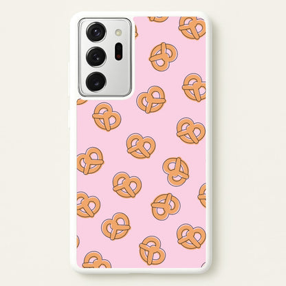 Pretzels - Fast Food Patterns  - Fast Food Patterns Phone Case for Galaxy Note 20 Ultra