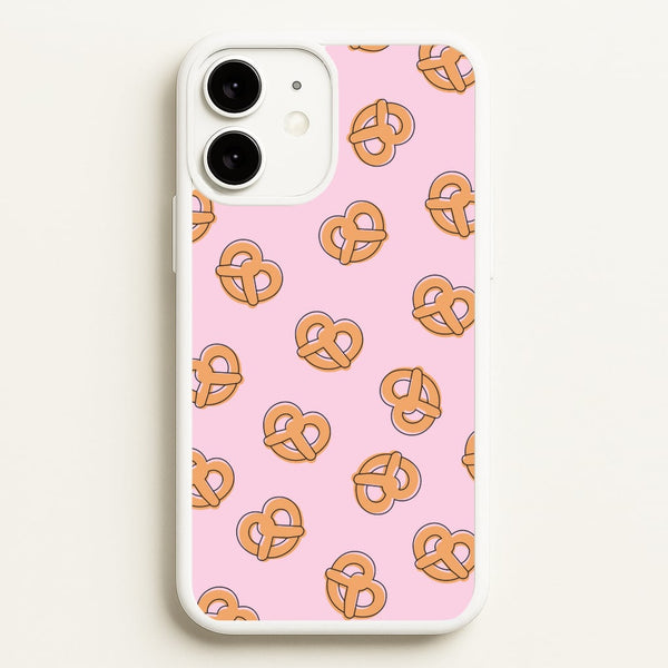 Pretzels - Fast Food Patterns  - Fast Food Patterns Phone Case for iPhone 11