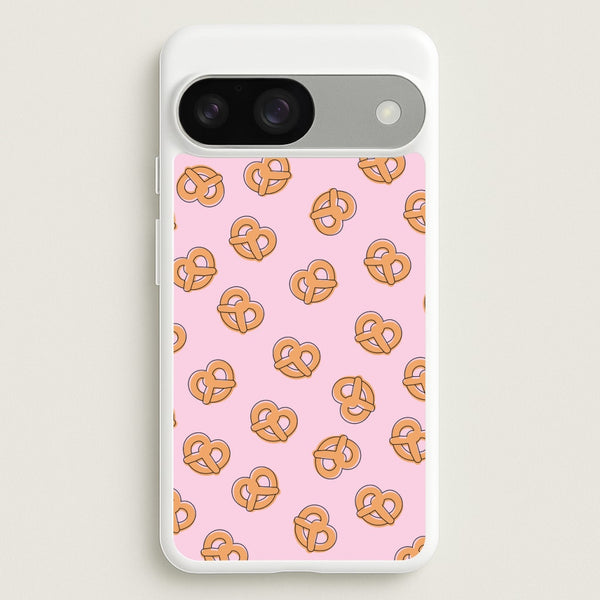 Pretzels - Fast Food Patterns  - Fast Food Patterns Phone Case for Google Pixel 9 / 9 Pro