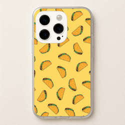 Tacos - Fast Food Patterns  - Fast Food Patterns Phone Case for iPhone 14 Pro Max