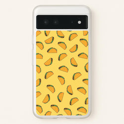 Tacos - Fast Food Patterns  - Fast Food Patterns Phone Case for Google Pixel 6