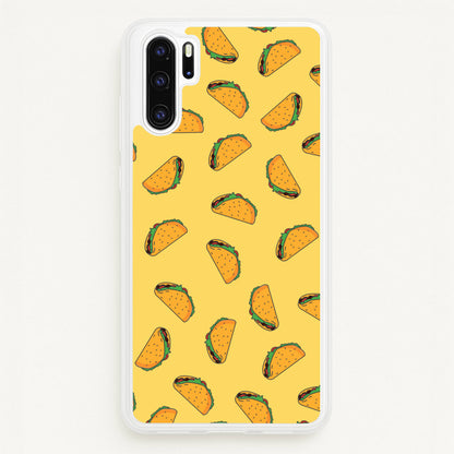 Tacos - Fast Food Patterns  - Fast Food Patterns Phone Case for Huawei P30 Pro