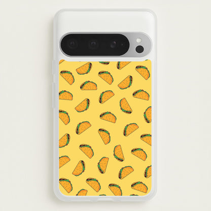 Tacos - Fast Food Patterns  - Fast Food Patterns Phone Case for Google Pixel 9 Pro XL