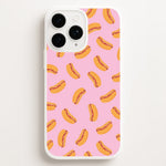 Hot Dogs - Fast Food Patterns  - Fast Food Patterns Phone Case for iPhone 16 Pro Max