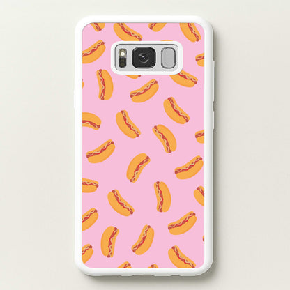 Hot Dogs - Fast Food Patterns  - Fast Food Patterns Phone Case for Galaxy S8