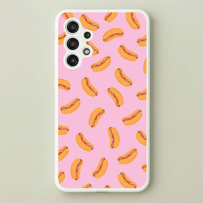Hot Dogs - Fast Food Patterns  - Fast Food Patterns Phone Case for Galaxy A13