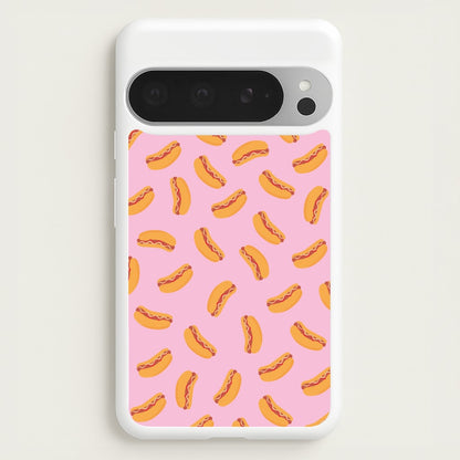 Hot Dogs - Fast Food Patterns  - Fast Food Patterns Phone Case for Google Pixel 9 Pro XL