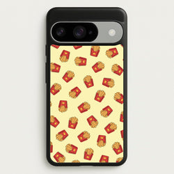 Fries - Fast Food Patterns Phone Case for Google Pixel 10 / 10 Pro