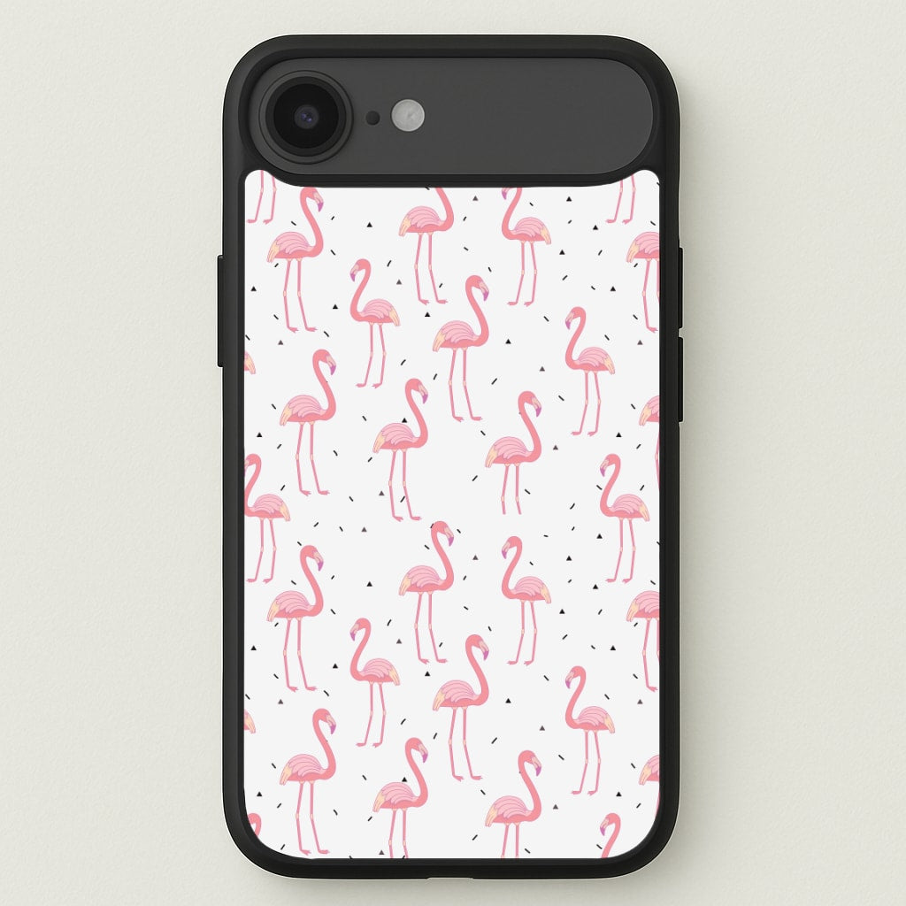Pink Flamingo Pattern Phone Case for iPhone 17 Air