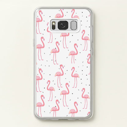Pink Flamingo Pattern  - Flamingos Phone Case for Galaxy S8 Plus