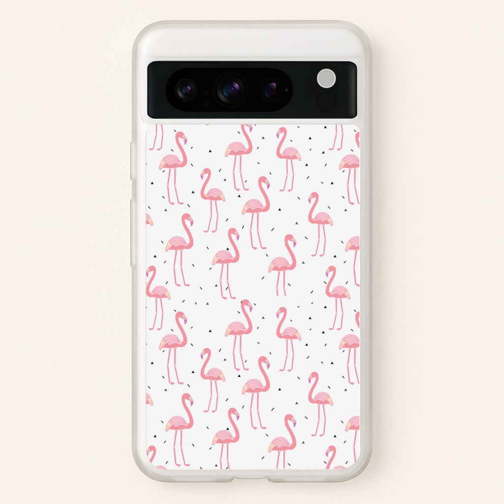 Pink Flamingo Pattern  - Flamingos Phone Case for Google Pixel 8 Pro