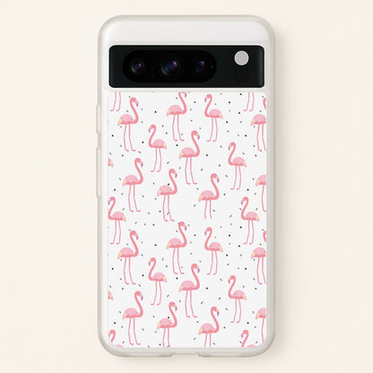 Pink Flamingo Pattern  - Flamingos Phone Case for Google Pixel 8 Pro