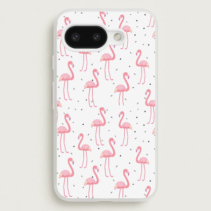Pink Flamingo Pattern  - Flamingos Phone Case for Google Pixel 9a